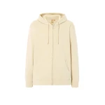 Sweat avec capuche et zip complet JHK Organic Fuji en coton biologique, disponible pour personnaliser avec logo