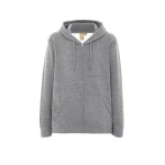 Sweat avec capuche et zip complet JHK Organic Fuji en coton biologique, disponible pour personnaliser avec logo
