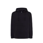 Sudadera hombre con capucha en tejido French Terry para personalizar con logo, bolsillo canguro visible