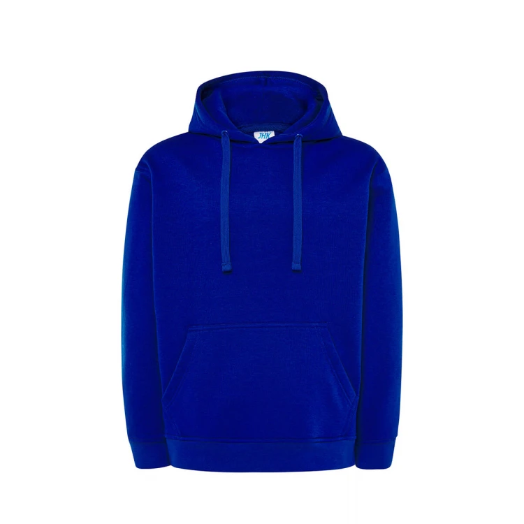Sudadera hombre con capucha en tejido French Terry para personalizar con logo, bolsillo canguro visible