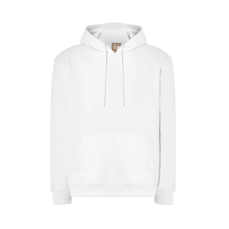 Sudadera con capucha JHK Organic Teide disponible para personalizar con logo empresarial