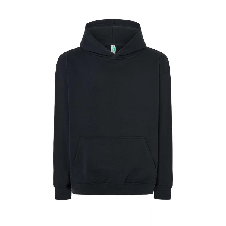 Sudadera unisex con capucha oversize en algodón y poliéster reciclado, disponible para personalizar con logotipo