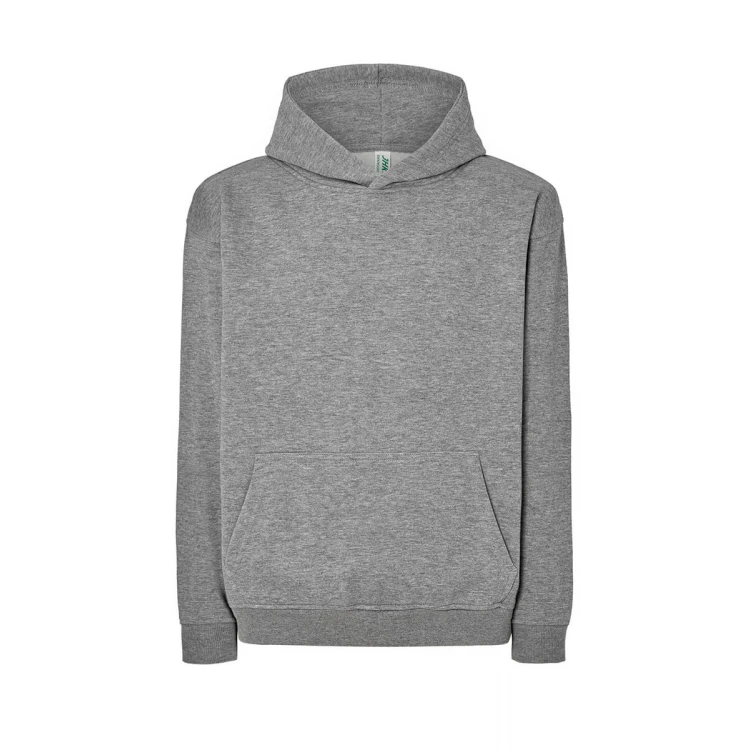 Sudadera unisex con capucha oversize en algodón y poliéster reciclado, disponible para personalizar con logotipo