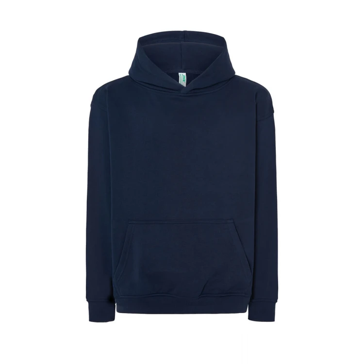 Sudadera unisex con capucha oversize en algodón y poliéster reciclado, disponible para personalizar con logotipo