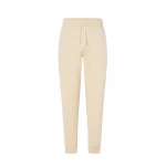 Pantalone lungo in felpa grigio melange da personalizzare con logo da fronte