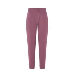 Pantalone lungo in felpa grigio melange da personalizzare con logo da fronte