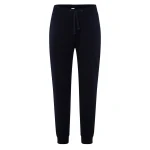Pantalone lungo in felpa grigio melange da personalizzare con logo da fronte