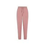 Pantalone lungo in felpa grigio melange da personalizzare con logo da fronte