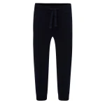 Pantalone felpa bambino JHK Premium in cotone riciclato, vista frontale, disponibile da personalizzare con logo