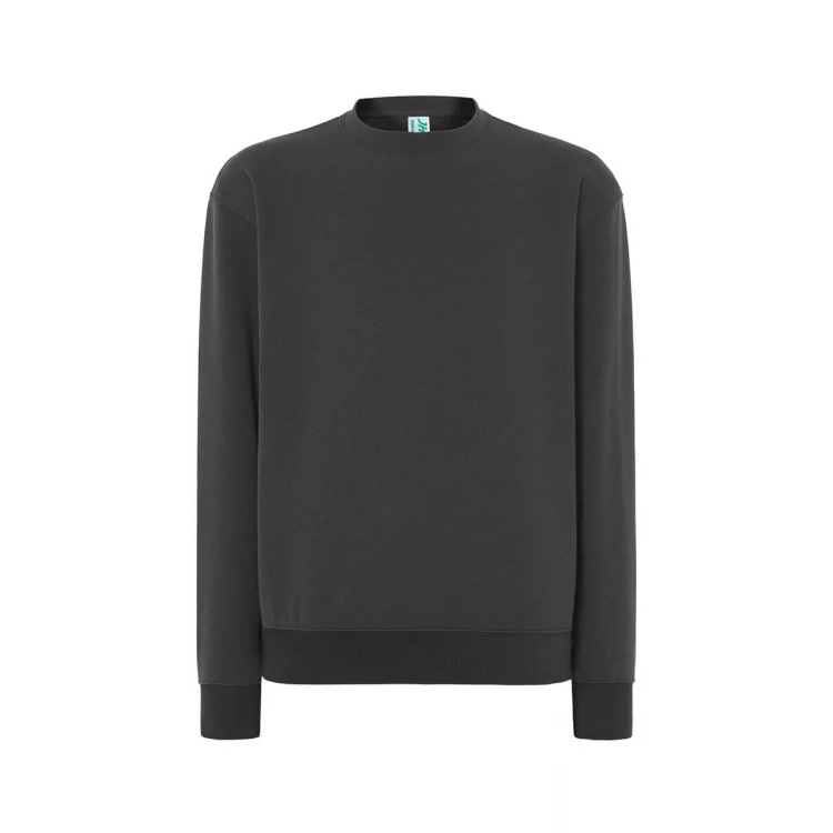 Sweat col rond en tailles XS à 5XL, coton et polyester recyclé, prêt à personnaliser avec logo