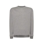 Sweat col rond en tailles XS à 5XL, coton et polyester recyclé, prêt à personnaliser avec logo