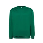 Sweat col rond en tailles XS à 5XL, coton et polyester recyclé, prêt à personnaliser avec logo