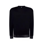 Sweat col rond en tailles XS à 5XL, coton et polyester recyclé, prêt à personnaliser avec logo