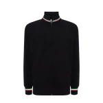 Sweat JHK Premium zip Italia en mélange coton avec fermeture à glissière cachée, à personnaliser avec logo