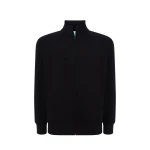 Sweat à fermeture intégrale JHK Premium en coton et polyester recyclé à personnaliser avec logo