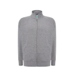 Sweat à fermeture intégrale JHK Premium en coton et polyester recyclé à personnaliser avec logo