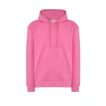 Sweat-shirt homme à capuche avec poche kangourou en coton et polyester recyclé, prêt à être personnalisé avec logo d'entreprise