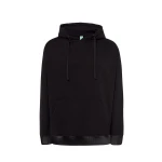 Sweat-shirt homme à capuche avec poche kangourou en coton et polyester recyclé, prêt à être personnalisé avec logo d'entreprise