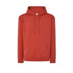Sweat-shirt homme à capuche avec poche kangourou en coton et polyester recyclé, prêt à être personnalisé avec logo d'entreprise