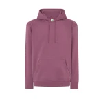 Sweat-shirt homme à capuche avec poche kangourou en coton et polyester recyclé, prêt à être personnalisé avec logo d'entreprise