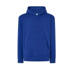 Sweat-shirt homme à capuche avec poche kangourou en coton et polyester recyclé, prêt à être personnalisé avec logo d'entreprise
