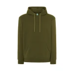 Sweat-shirt homme à capuche avec poche kangourou en coton et polyester recyclé, prêt à être personnalisé avec logo d'entreprise