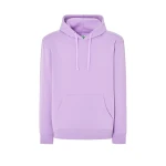 Sweat-shirt homme à capuche avec poche kangourou en coton et polyester recyclé, prêt à être personnalisé avec logo d'entreprise