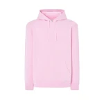 Sweat-shirt homme à capuche avec poche kangourou en coton et polyester recyclé, prêt à être personnalisé avec logo d'entreprise