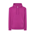 Sweat-shirt homme à capuche avec poche kangourou en coton et polyester recyclé, prêt à être personnalisé avec logo d'entreprise