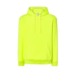 Sweat-shirt homme à capuche avec poche kangourou en coton et polyester recyclé, prêt à être personnalisé avec logo d'entreprise