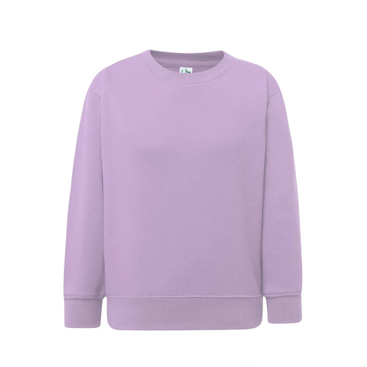 Sudadera infantil JHK Premium cuello redondo en algodón y poliéster reciclado para personalizar con logo