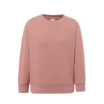 Sudadera infantil JHK Premium cuello redondo en algodón y poliéster reciclado para personalizar con logo
