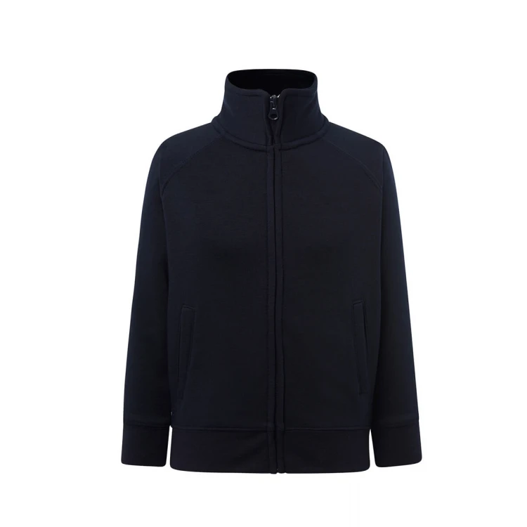 Sudadera ligera infantil JHK Premium en algodón y poliéster reciclado disponible para personalizar con logo