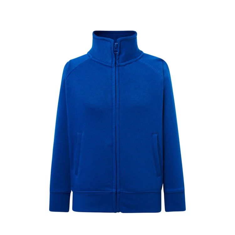 Sudadera ligera infantil JHK Premium en algodón y poliéster reciclado disponible para personalizar con logo