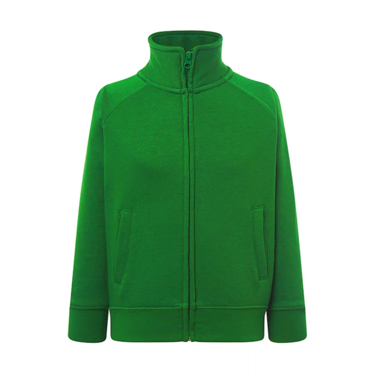 Sudadera infantil JHK Premium con cremallera para personalizar con logo empresarial