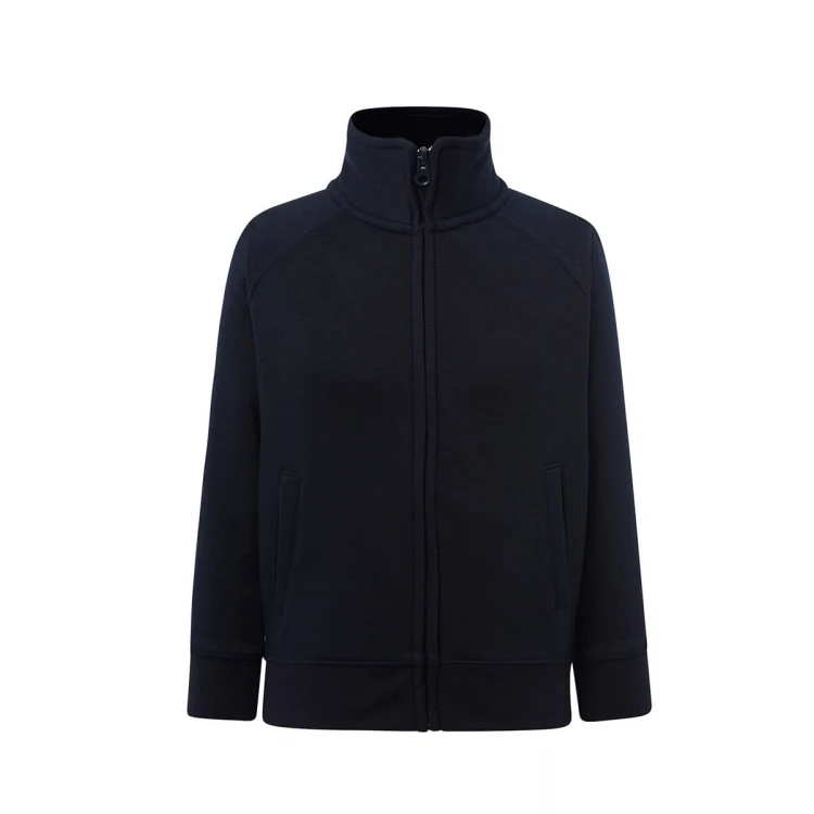 Sudadera infantil JHK Premium con cremallera para personalizar con logo empresarial