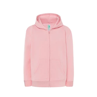 Sudadera infantil JHK mod. Premium con capucha y cremallera