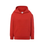 Sudadera con capucha y bolsillo canguro para niño, en algodón y poliéster reciclado, lista para personalizar con logo