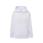 Sudadera con capucha y bolsillo canguro para niño, en algodón y poliéster reciclado, lista para personalizar con logo