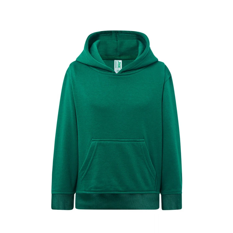 Sudadera con capucha para niño en algodón y poliéster reciclado, 290 g/m², disponible para personalizar con logo