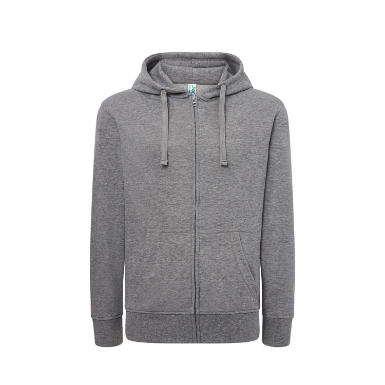 Sudadera mujer JHK French Terry en algodón y poliéster reciclado, cuello redondo, mangas largas, lista para personalizar con logo