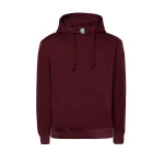 Sweat-shirt femme avec capuche et poche kangourou, en coton et polyester recyclé, à personnaliser avec logo