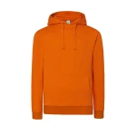 Sweat-shirt femme avec capuche et poche kangourou, en coton et polyester recyclé, à personnaliser avec logo