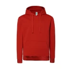 Sweat-shirt femme avec capuche et poche kangourou, en coton et polyester recyclé, à personnaliser avec logo
