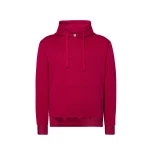 Sweat-shirt femme avec capuche et poche kangourou, en coton et polyester recyclé, à personnaliser avec logo