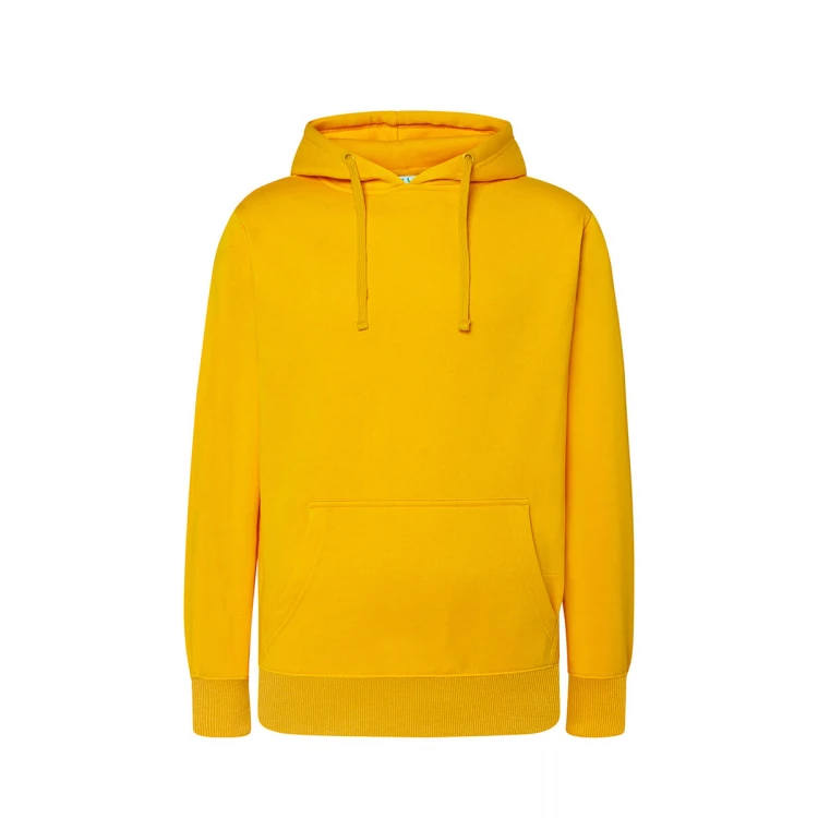 Sweat-shirt femme avec capuche et poche kangourou, en coton et polyester recyclé, à personnaliser avec logo