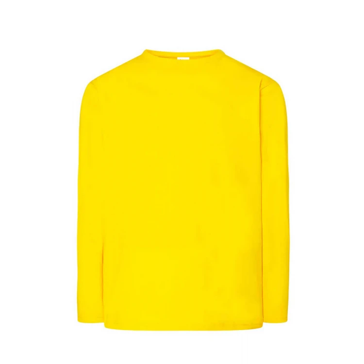 Camiseta infantil de manga larga JHK Regular LS en algodón, vista frontal para personalizar