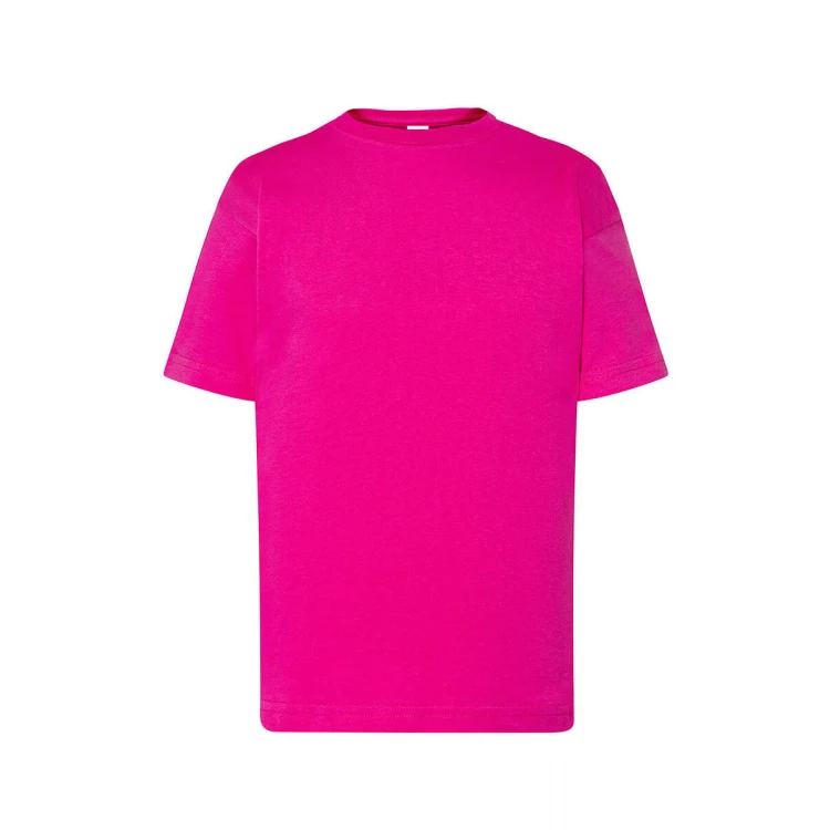 Camiseta infantil JHK Regular en algodón para personalizar con logo empresarial