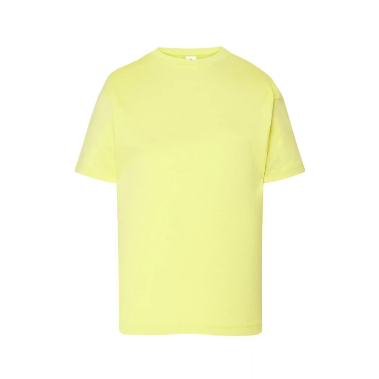 Camiseta infantil JHK Regular en algodón para personalizar con logo empresarial