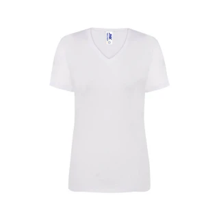Camiseta mujer JHK mod. Regular cuello en V